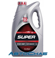 Лукойл Супер 5W-40 SG/CD 4л. П/синт. моторное масло